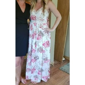 Floral maxi dress